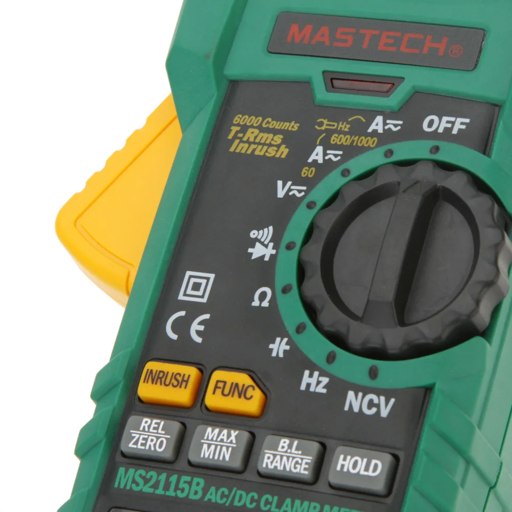 Цифровой Мультиметр MASTECH MS2115B, тестер частоты, напряжения постоянного и переменного тока, сопротивления, с USB, функция True RMS