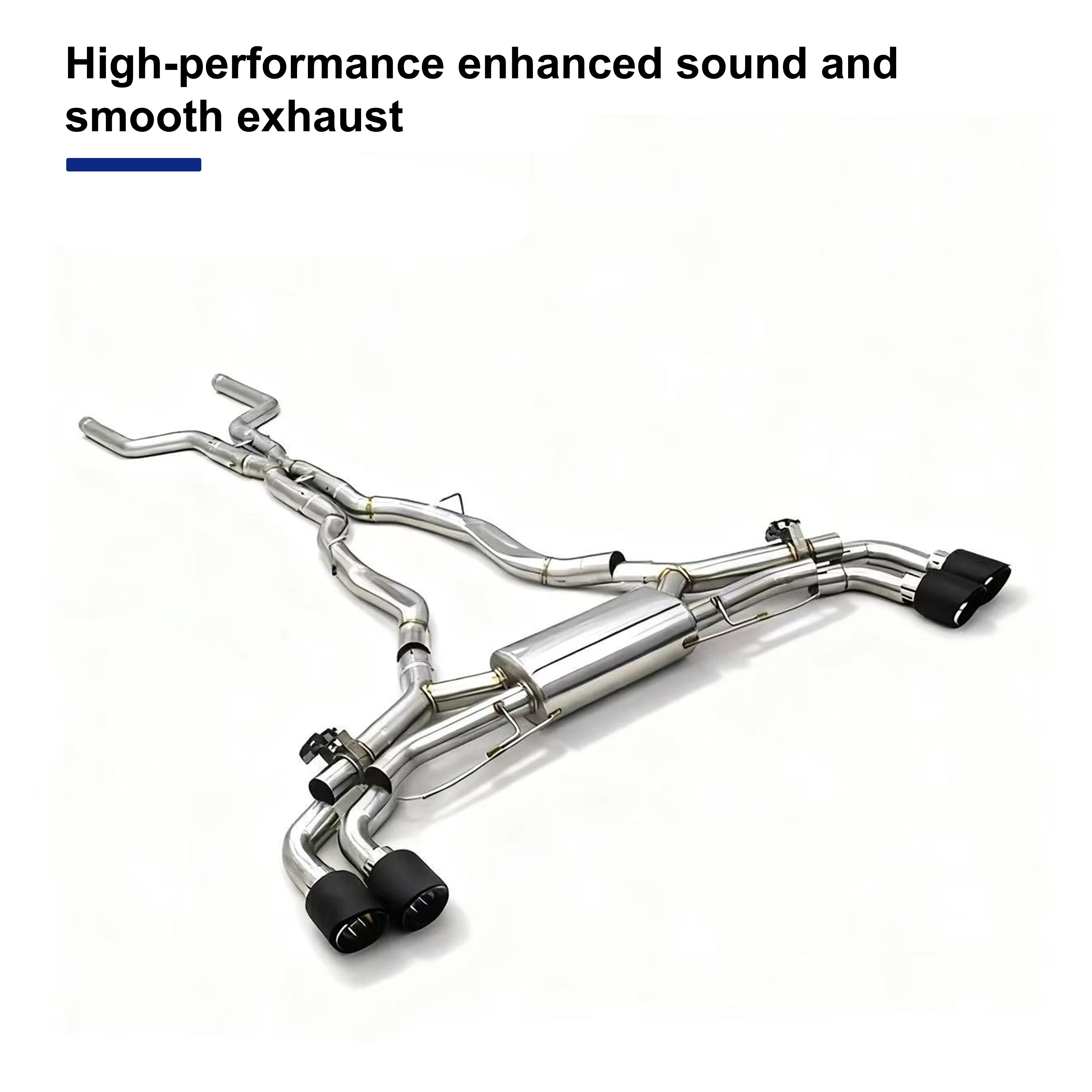 ACE High Performance SUS304 Valvetronic Muffler Catback Exhaust Pipe for BMW M850 M850i G14 G15 G16 4.4T Valved Exhaust Systems