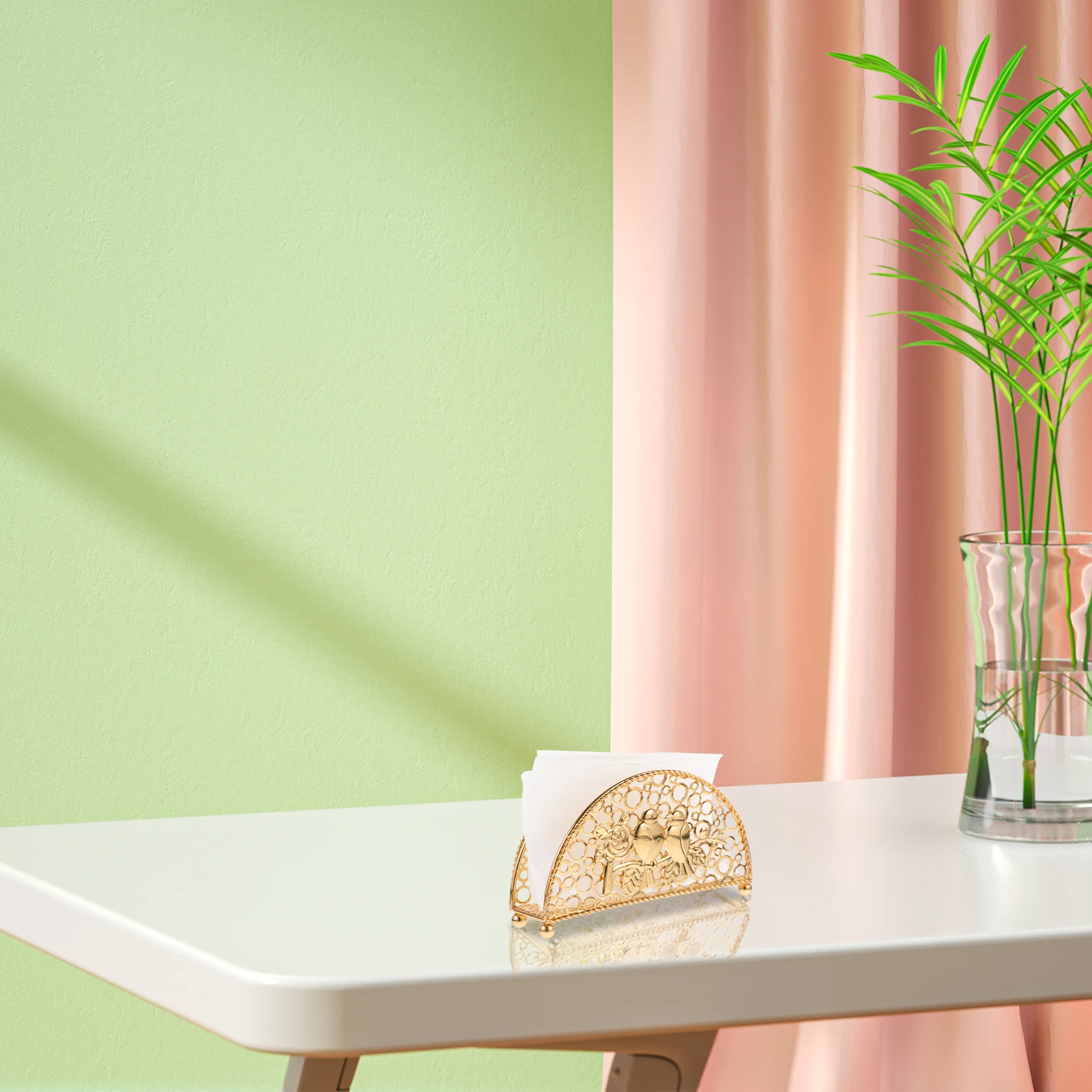 

Napkin Holder Elegant Paper Beautiful Holders Dispenser Restaurant Stands for Tables