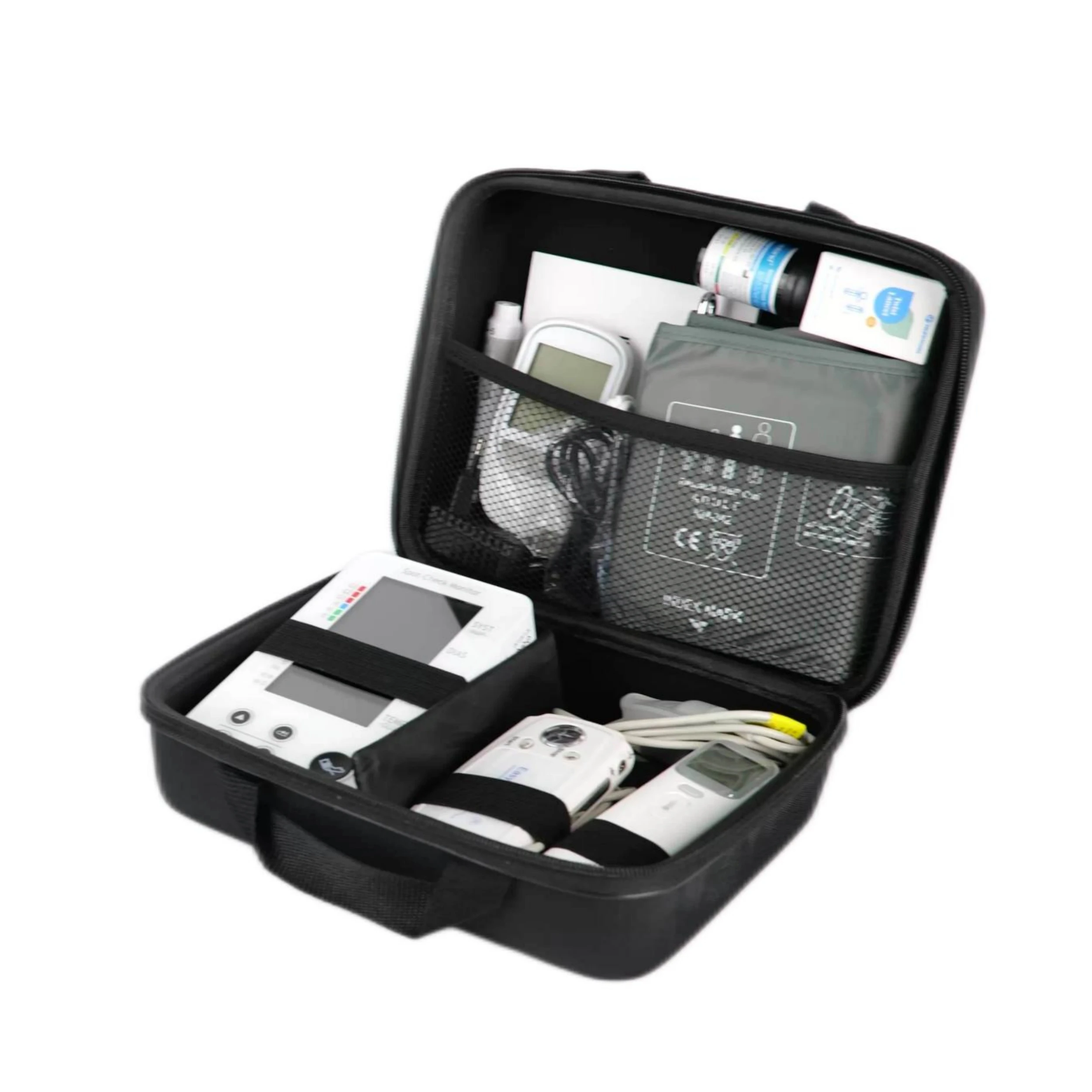 Temperature remote wireless spot check ECG, equipment remote portable drawing machine