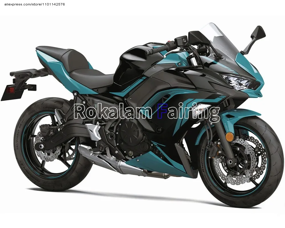 

Aftermarket Bodywork For Kawasaki Ninja 650 2020 2021 2022 2023 Ninja650 20-23 Blue Black Fairings Parts (Injection Molding)