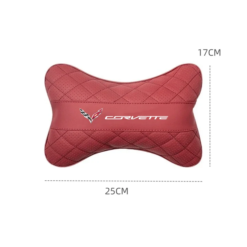 سيارة مسند الرأس غطاء رغوة الذاكرة غطاء مقعد السيارات رئيس الرقبة الراحة وسادة ل كورفيت C1 C2 C3 C4 C5 C5 C6 C7 C6-R C8