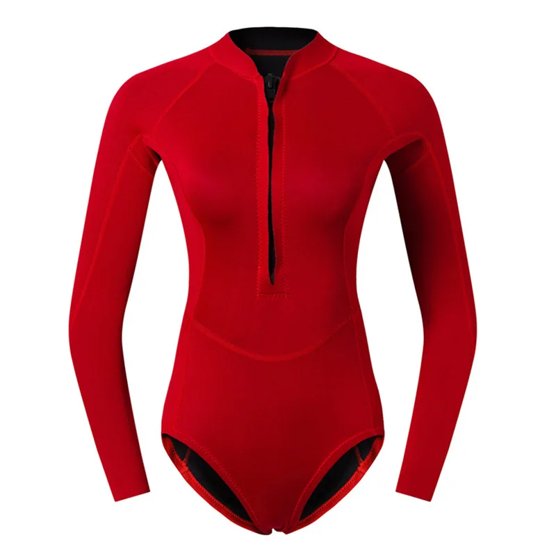 NEW Women's 2MM Neoprene Snorkeling Wetsuits Keep Warm Scuba Water Sport Spearfishing Surfing Diving Suit Bathing Swimwears