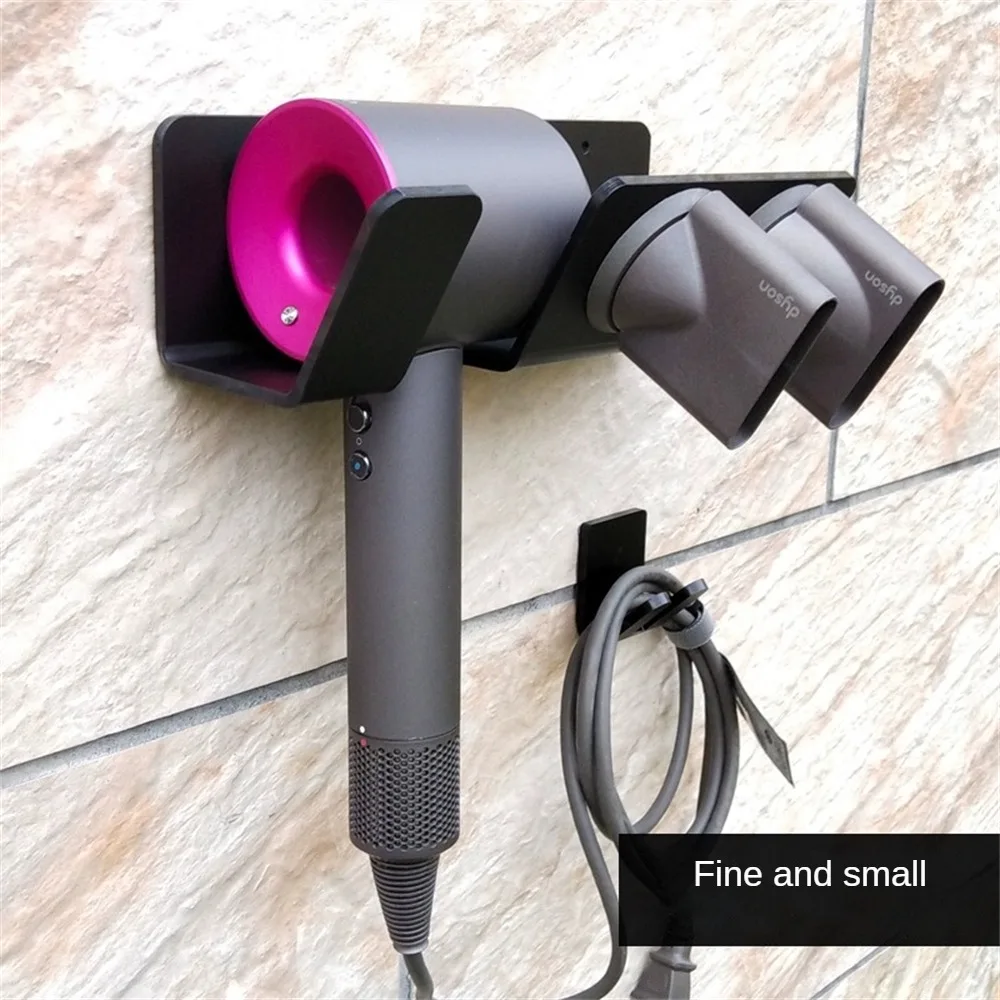 Wall Mounted Hair Dryer Holder - Blow Dryer Holder for Dyson Supersonic Hair Dryer Stand Organizer Bathroom Storage Rack