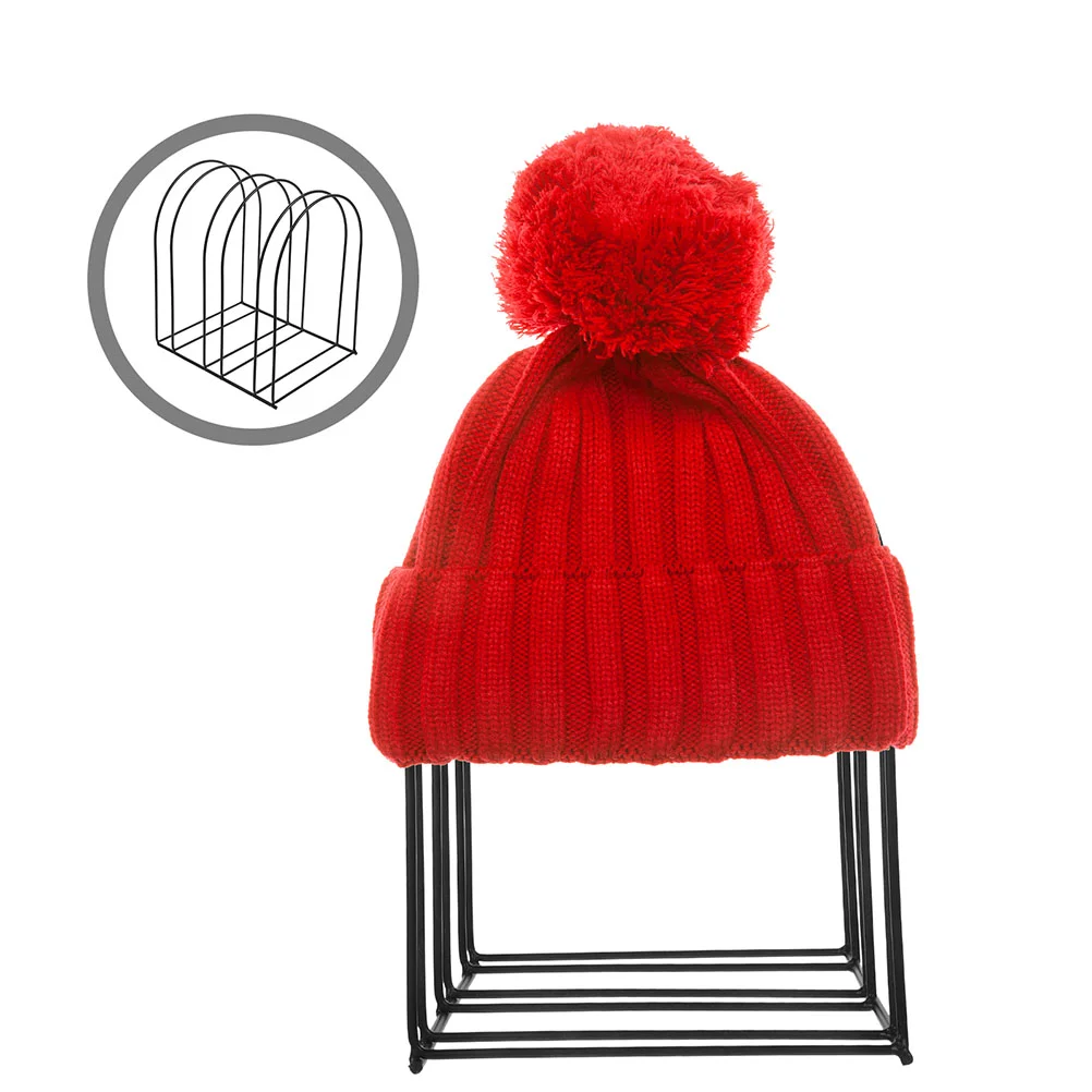 

2pcs Beanie Hat Display Stand Knitted Hat Display Stand Woolen Hat Desktop Shelf Knitted Hat Display Shelf