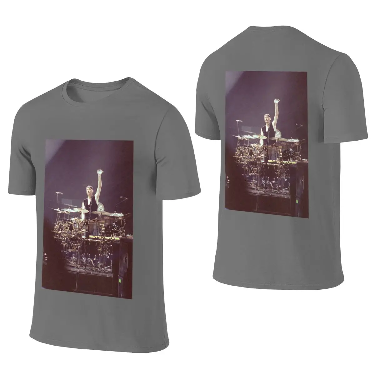 Neil Retro Japanese Fresh Reversible T-shirt Basic Commuting Lazy Feeling Men's T-shirts