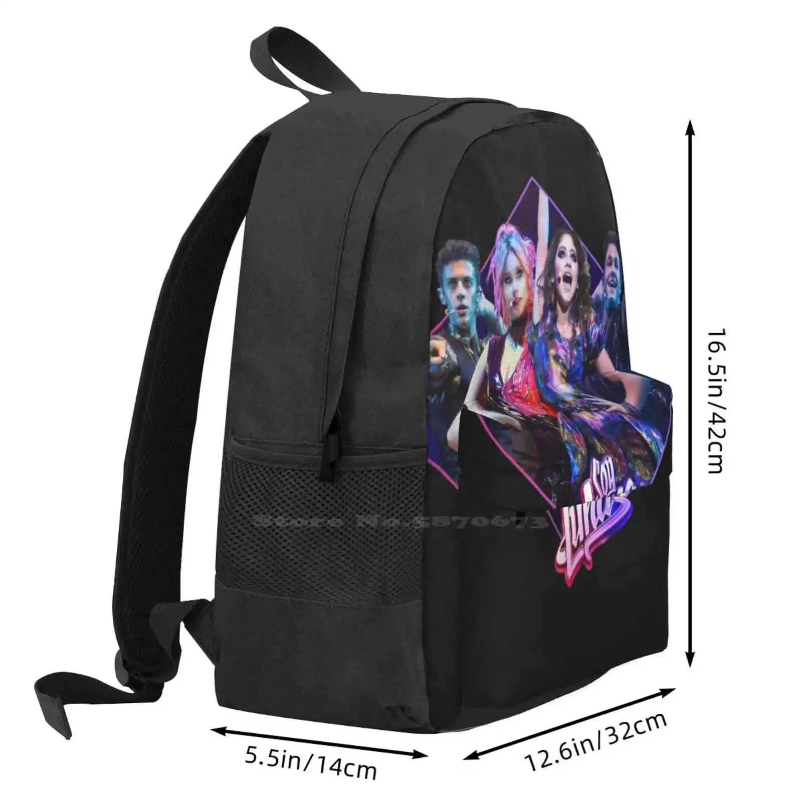 Soy Luna Cast New Arrivals Unisex Bags Student Bag Backpack Soy Luna Luna Valente Karol Sevilla Matteo Balsano Simón Álvarez