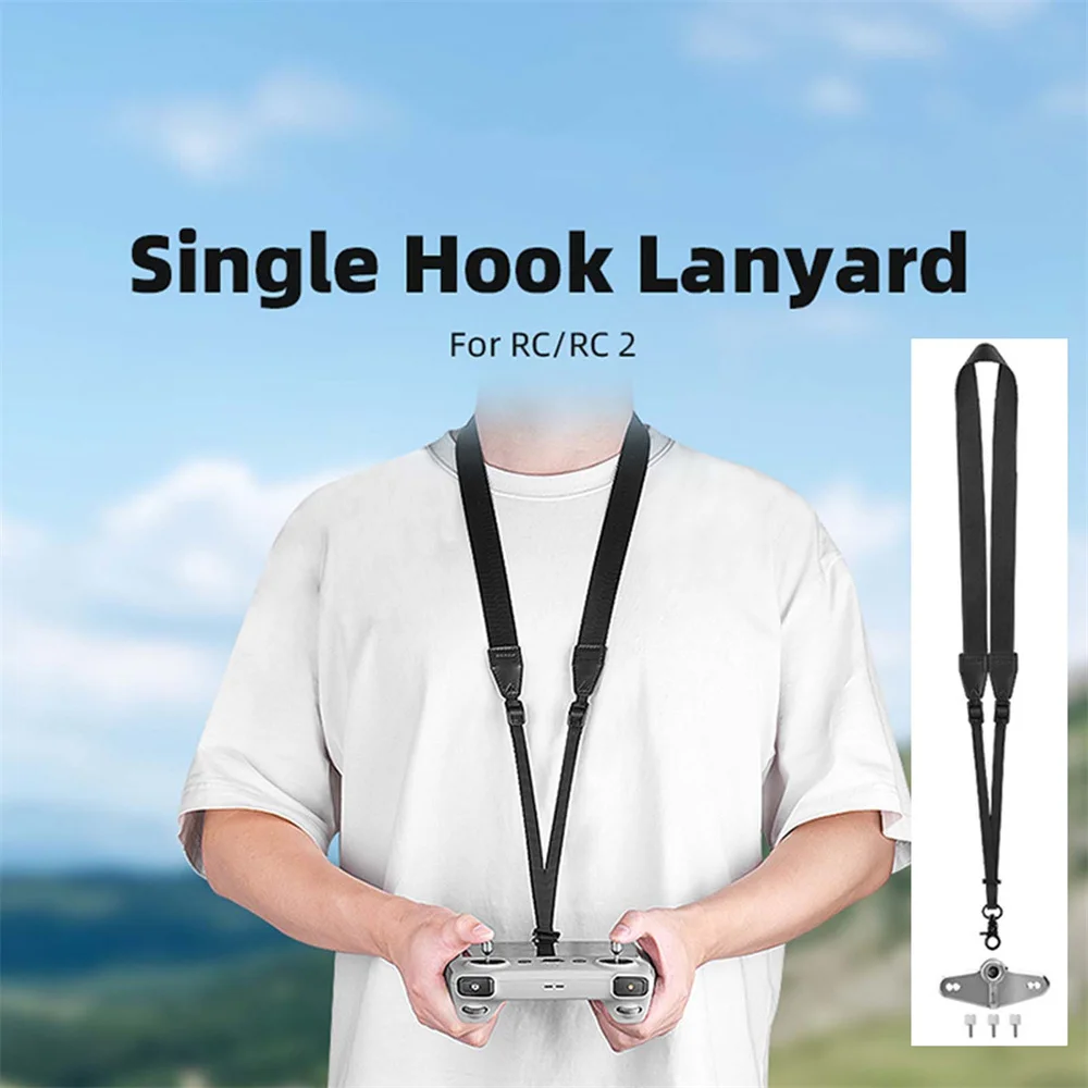 Smart Controller Nylon Lanyard Neck Strap Controller Hanging Strap For DJI Air 3 RC/RC 2 Remote Controller Accessories