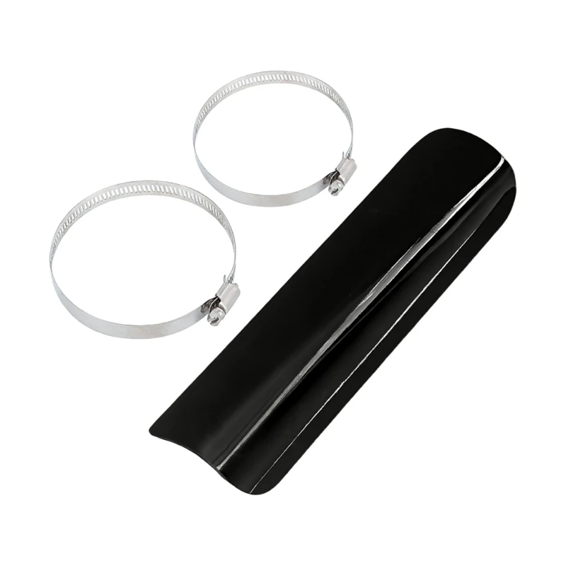 Metal Exhaust Pipe defender For Motorcycles Prevents Burning And Enhances Bike Appearance