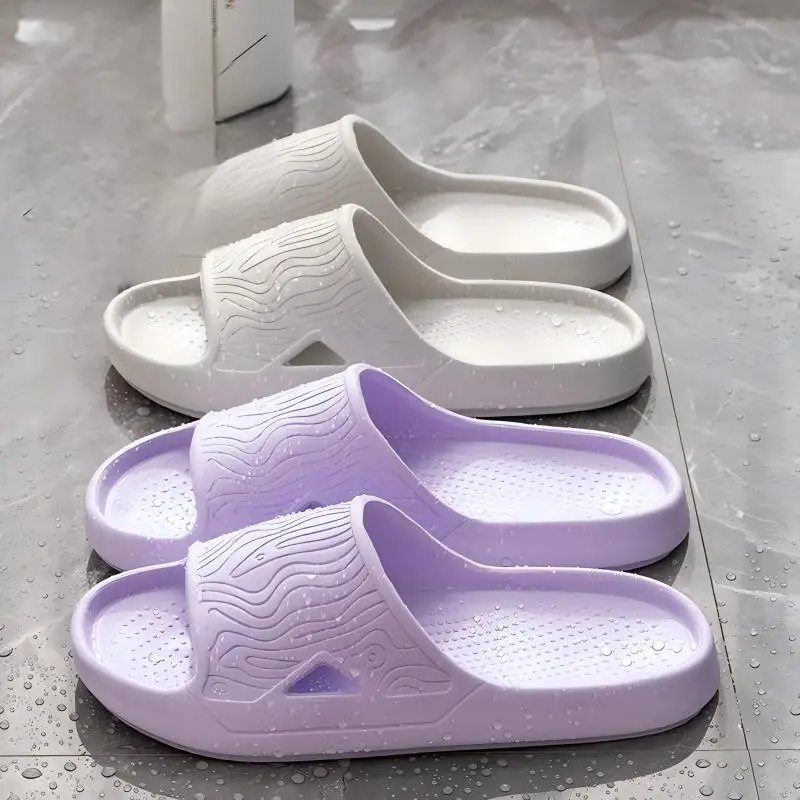 Women's Eva Sandals and Slippers for Men, New Summer Home Use for Couples, Thick-Soled Non-Slip Bathing and Bathroom Slippers for Women image 5