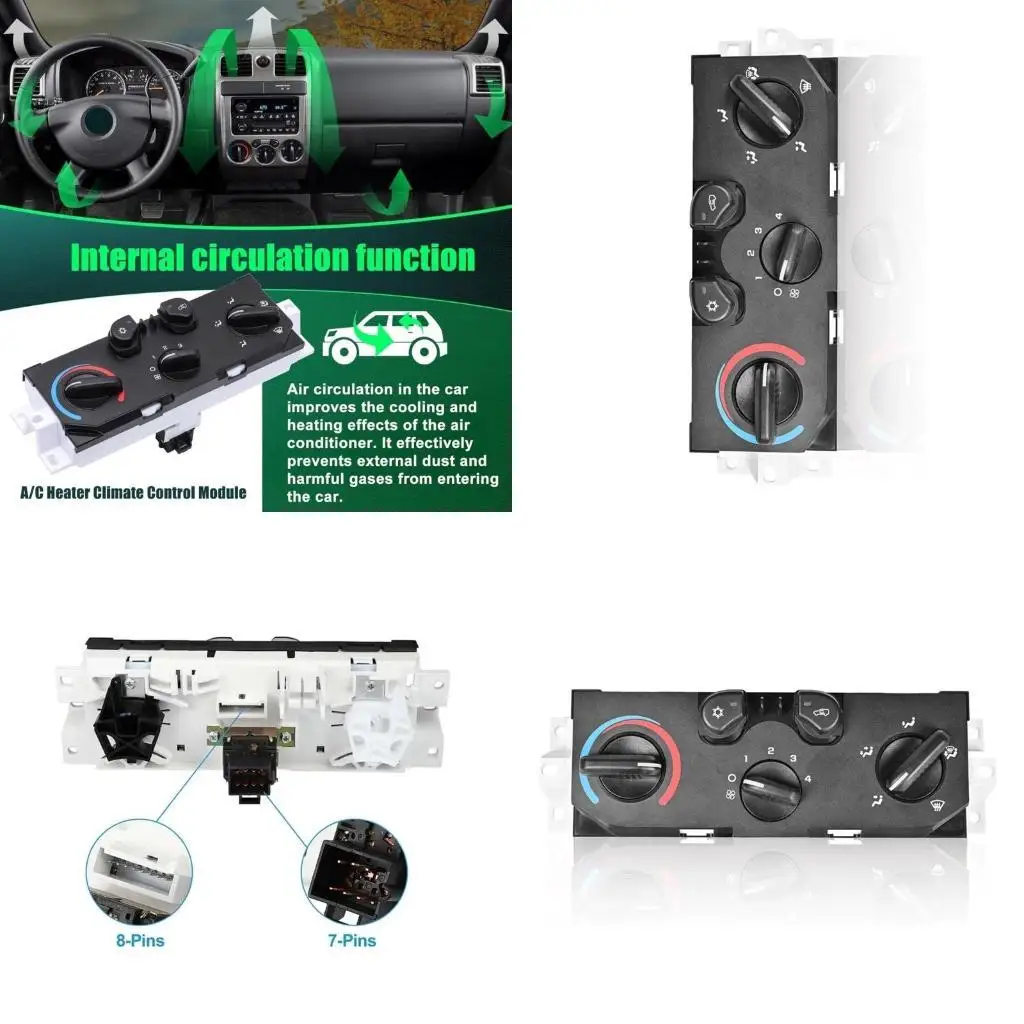 

02DE 15221922 15238515 1573156 Air Conditioning Heater Control For i-280 i-350 i-370