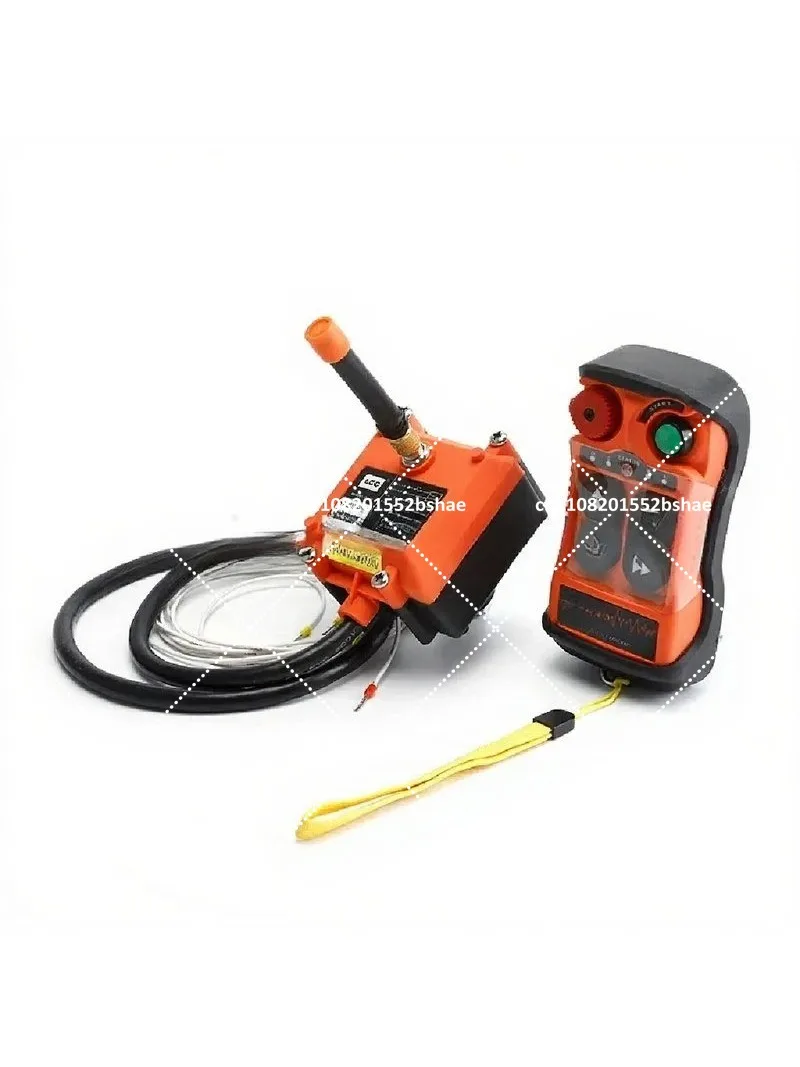 Industrial Crane Remote Control Q400 12V DC Electric Hoist Transmitter Receiver Handle Switch for Lifting Equipment