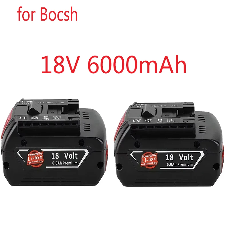 

18V Original Lithium Battery Replaceable for BOSCH Battery Pack 6.0AH Original Tool Rechargeable Battery Ultra long life
