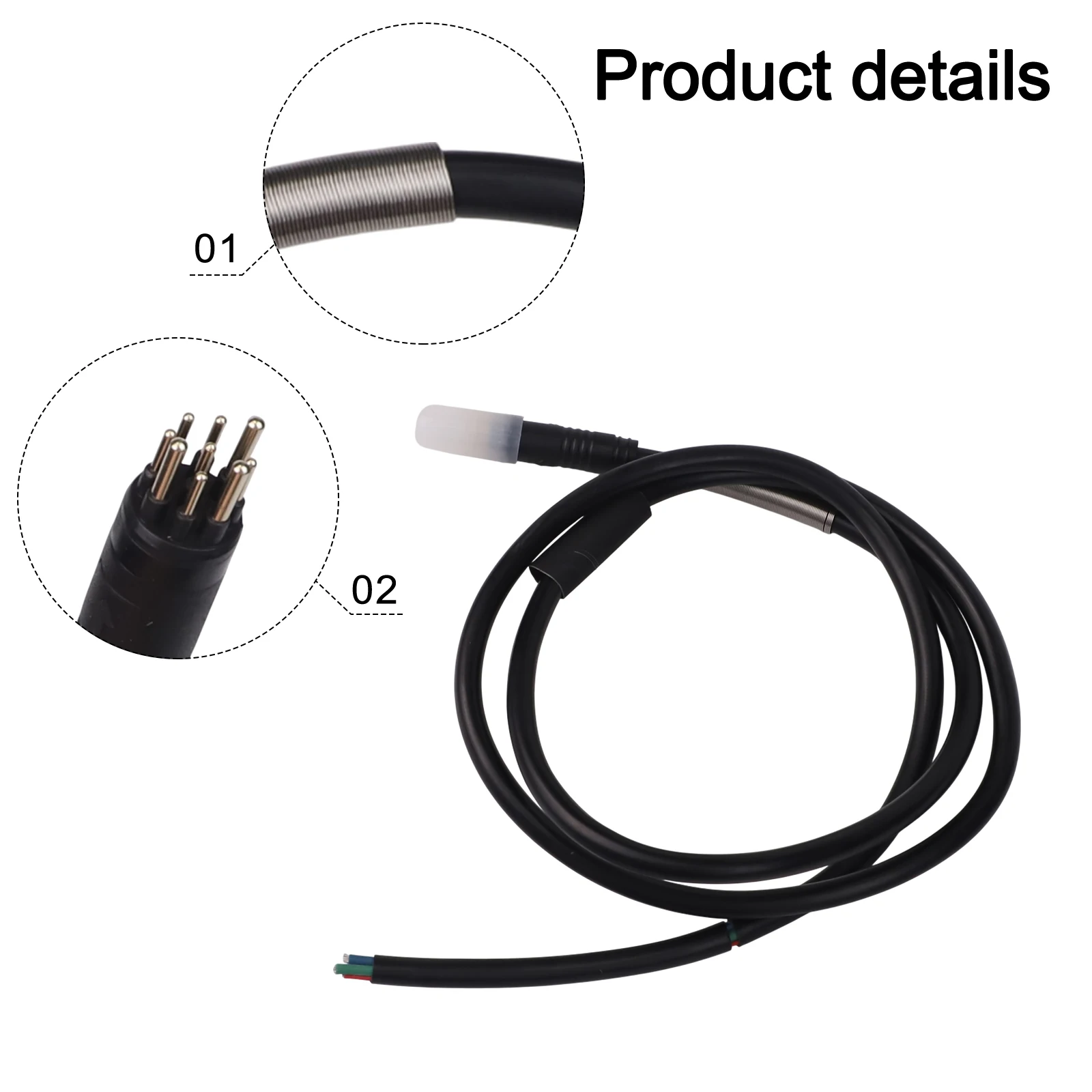 3+6p 9core Waterproof Electric Bike Motor Line Controller Waterproof Cable Replacement Electric Vehicle Accessories