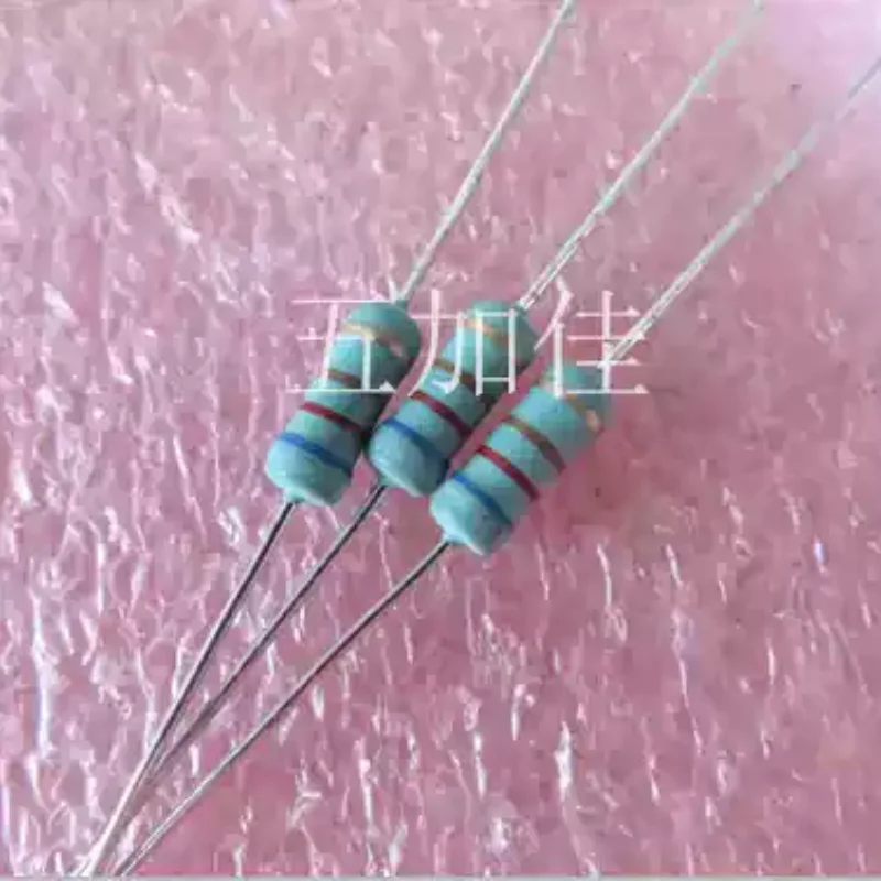 10-100pcs KNP100JR-73-620R 1W 620R 5% Taiwan brand wire wound color ring resistor
