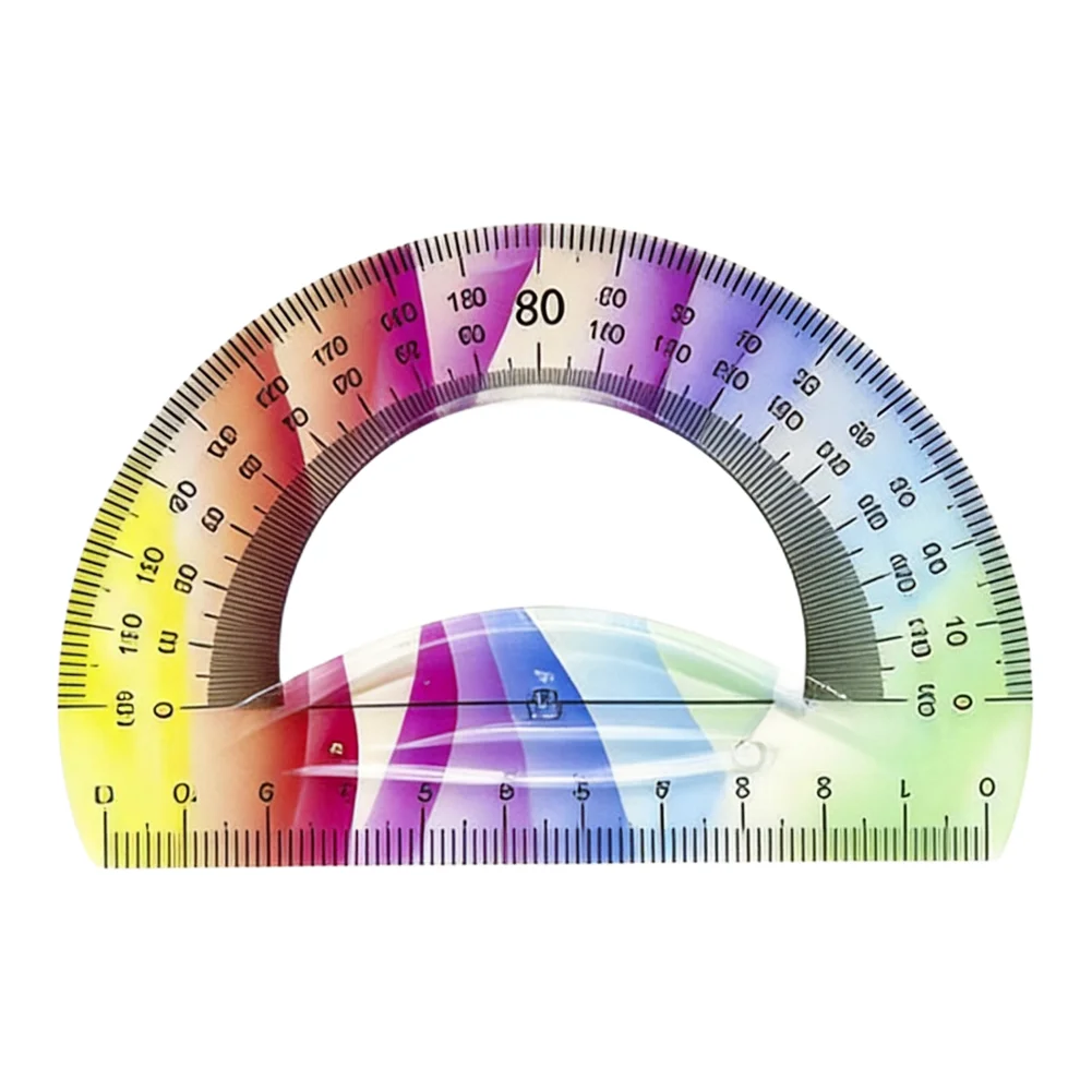 Art Projects Geometry Tools Safe Rulers For Classroom Activities School Stationery Triangular Rulers Dual Measurement Systems