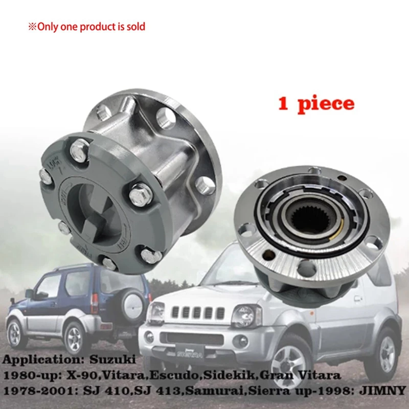 Car Free Wheel Locking Hubs for SUZUKI X-90 Vitara Escudo 89-01 JIMNY SJ410 SJ413 Samurai Sierra 43810-60A00