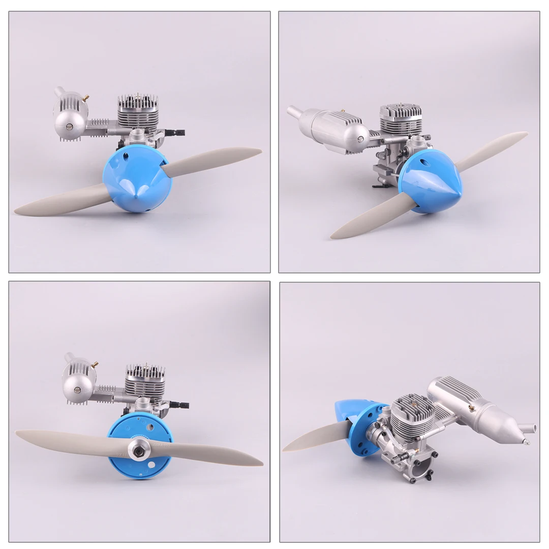 Original ASP S61A/S61AII 61 Scale 9.95cc Two Stroke Methanol Nitro Engine Motor for RC Model Fixed Wing Aircraft Airplane - view 3