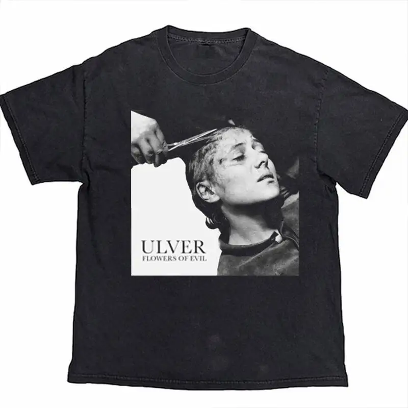 Новая футболка Ulver Flowers of Evil для фанатов S 5XL RR44_78 Новая футболка Ulver Flowers of Evil для фанатов S 5XL RR44_78