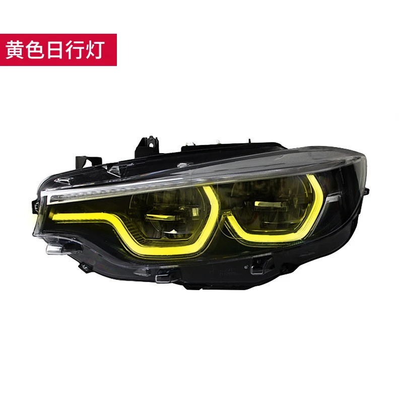 

Suitable for 14-19 BMW 4 Series Headlight M4 Modified GTS Spoon LED Daytime Running beam Turn Signal Assembly