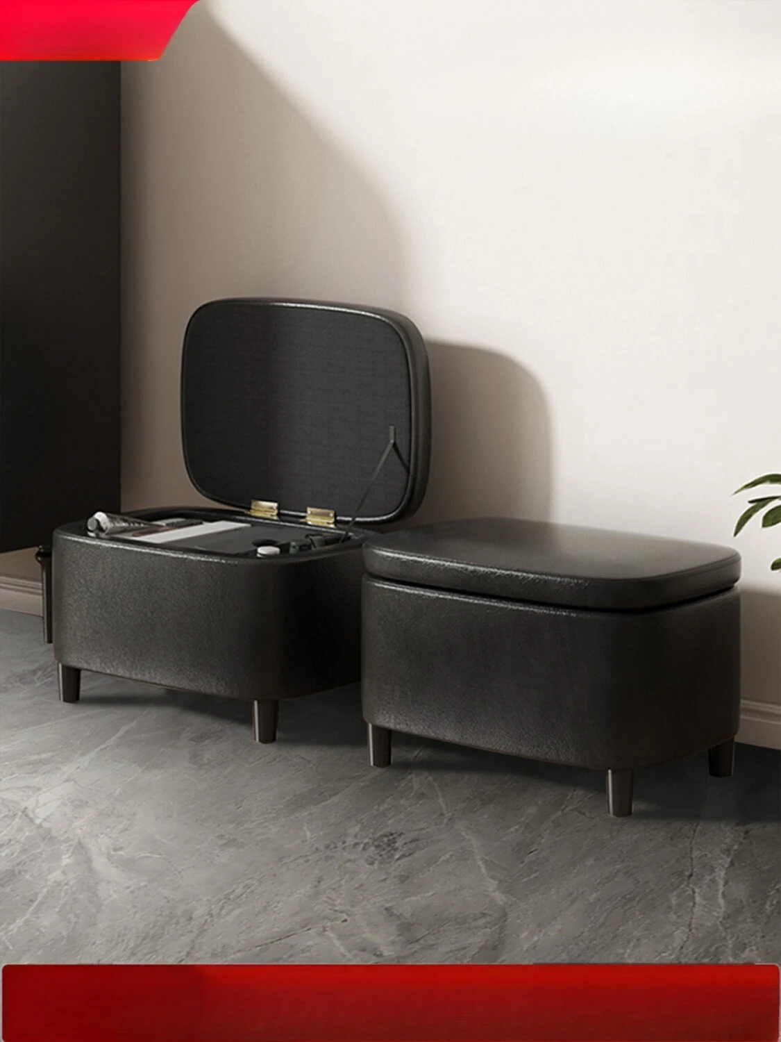

Footstool Home Sofa Footstool Creative Storage Storage Stool Hallway Shoe Change Stool Creative Lower Stool Coffee Table