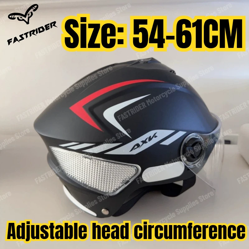 

3C Certified Motorcycle Helmet for Men & Women, Summer Sunscreen, All-Season Universal Safety Helmet for Electric Scooter