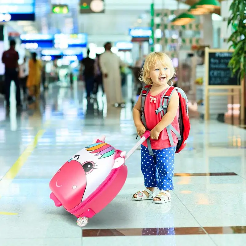 Maleta Infantil Con Ruedas Luminosas Para Niños De 3 A 6 Años — -74%, 141.3€ Coupon, from 49.65€ – 74% descuento – €49.65