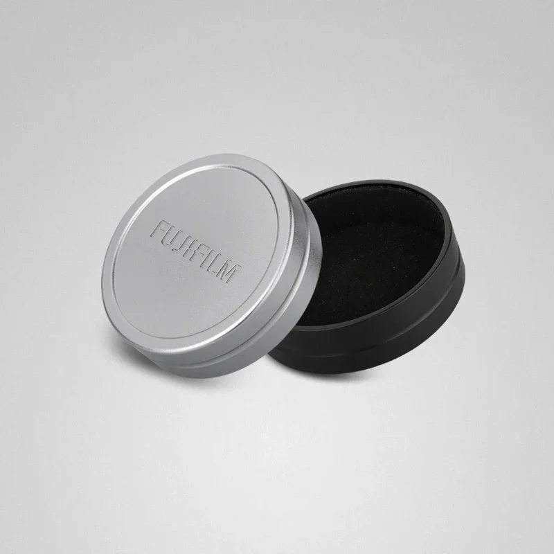 Do aparatu Fujifilm Fuji X10/X20/X30 czarne srebrne akcesoria metalowa przednia wodoodporny obiektyw Cap/obudowa ochronna kaptur — zdjęcie 5