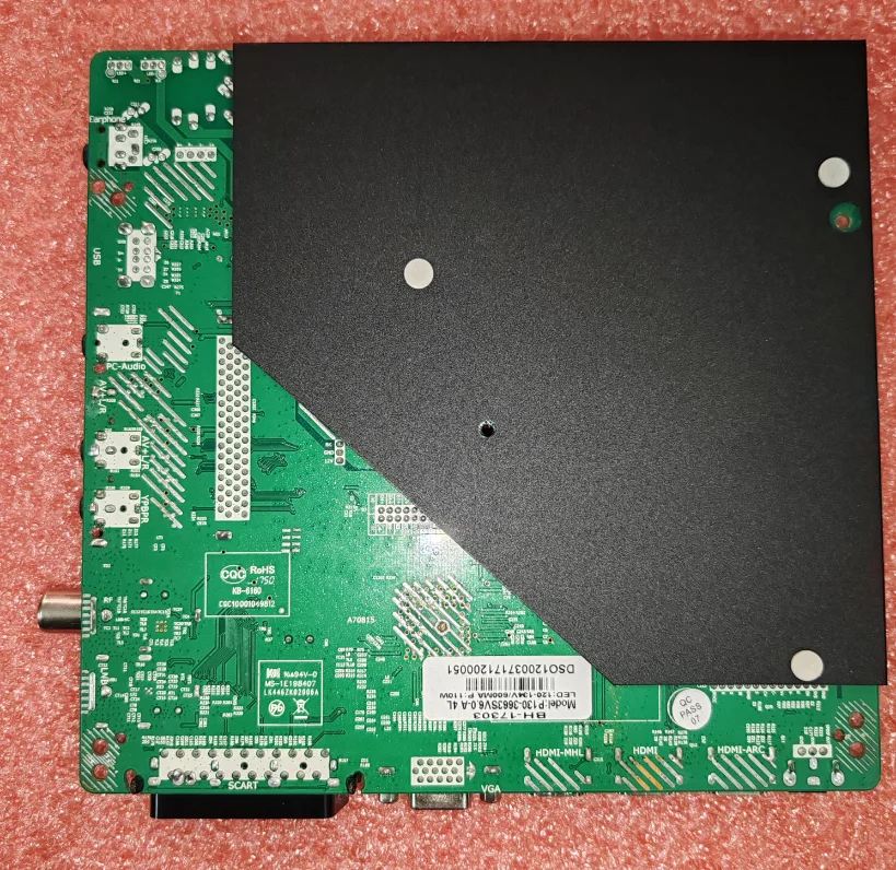 تم اختبار اللوحة الأم للتلفزيون P130-3663SV6.0 ثلاثة في واحد بشكل جيد BH-17303 لـ 120V--134V 600ma 110v #3
