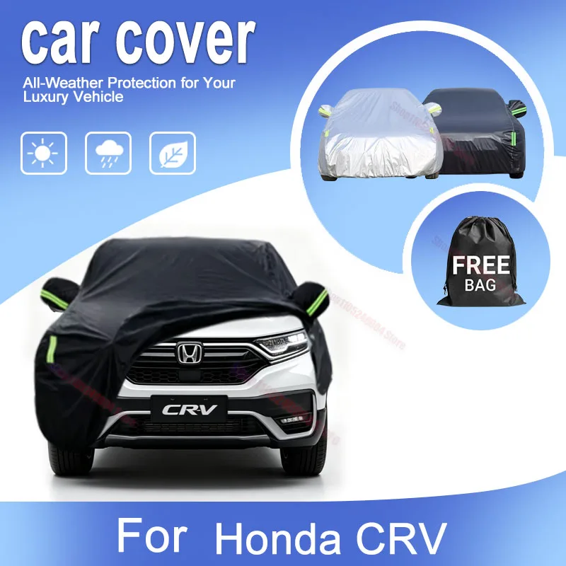 For Honda CR-V All-Season Oxford Cloth Car Cover Outdoor Waterproof Anti-UV Rain Snow Dust Auto Accessories