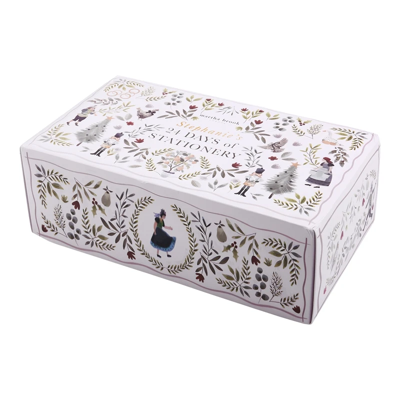 Winter Woodlands Design Christmas Countdown Calendar Stationery Supplies 24 Days Stationery Advent Calendar Festival