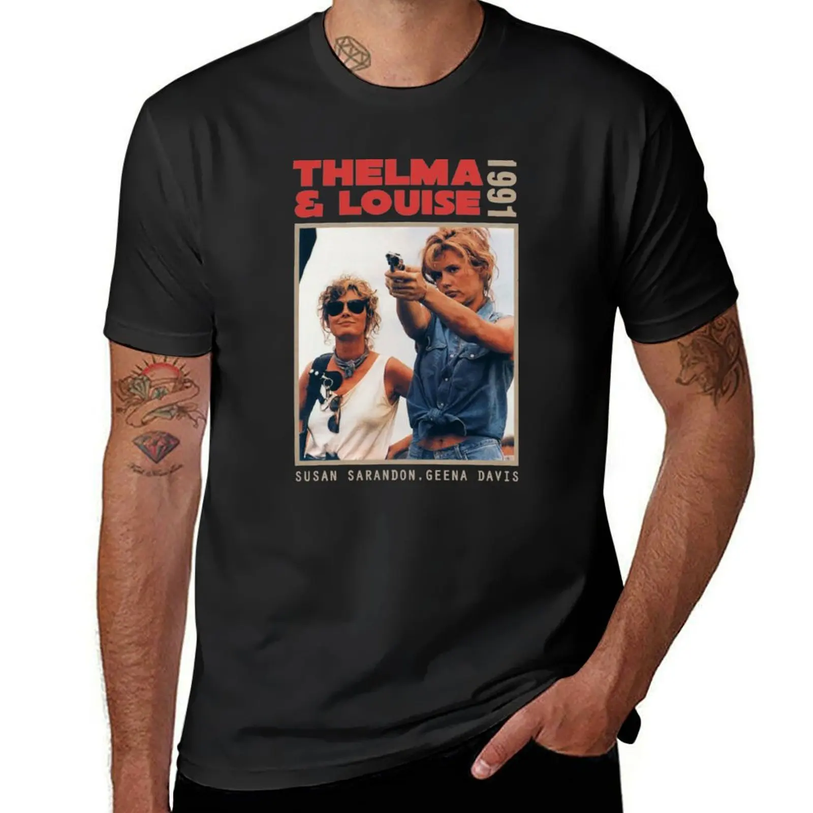 

Thelma And Louise T-Shirt quick-drying korean fashion heavyweights Men's t-shirt