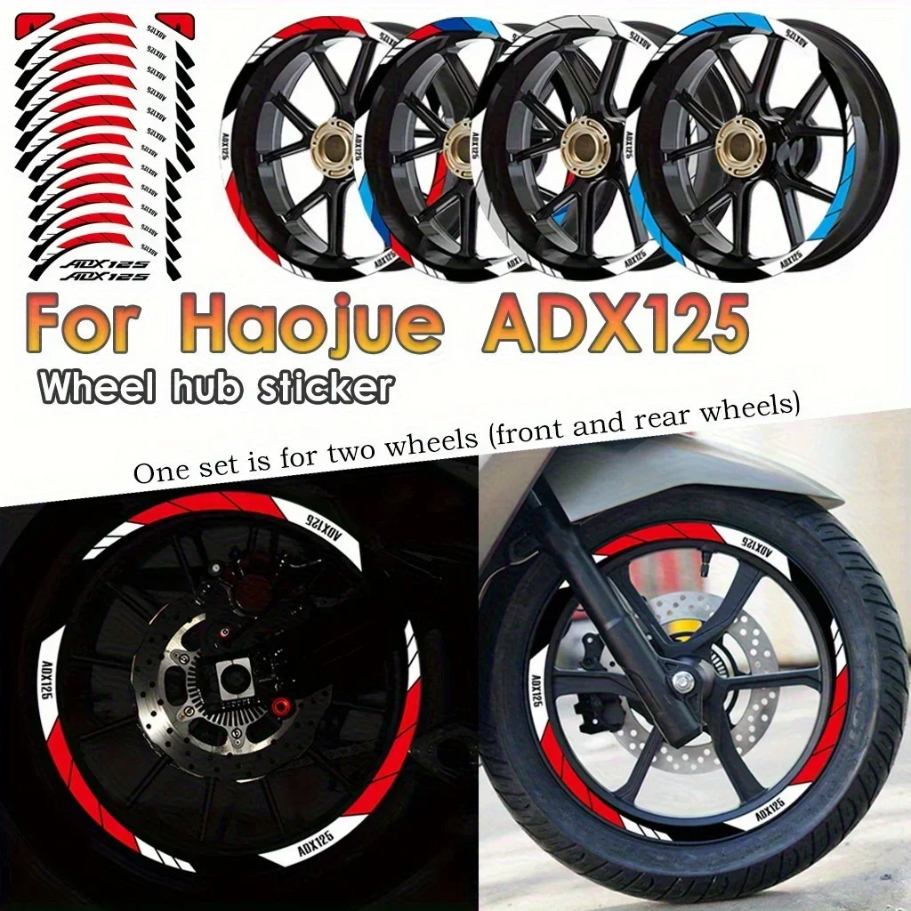 مجموعة واحدة من ملصقات رسومات الدراجات النارية ADX125، رائعة لحقائب الظهر وأجهزة الكمبيوتر المكتبية وصناديق الأدوات وديكور محبي الدراجة"