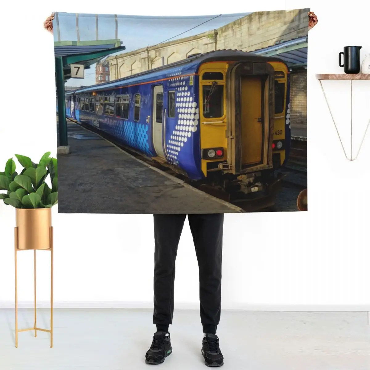 

Scotrail 156430 at Carlisle Throw Blanket Portable Lightweight Blanket for Travel Camping