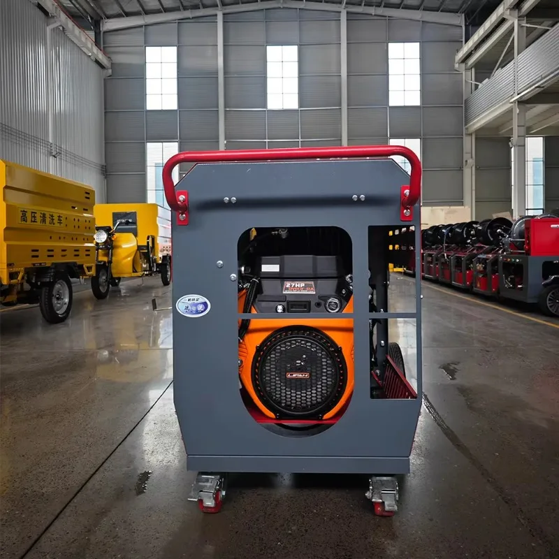 Customized Best-Selling Pipe Jetting Sewer Unblocking Machine Remote Control Sewer Jetter Drain Unblocking Machine
