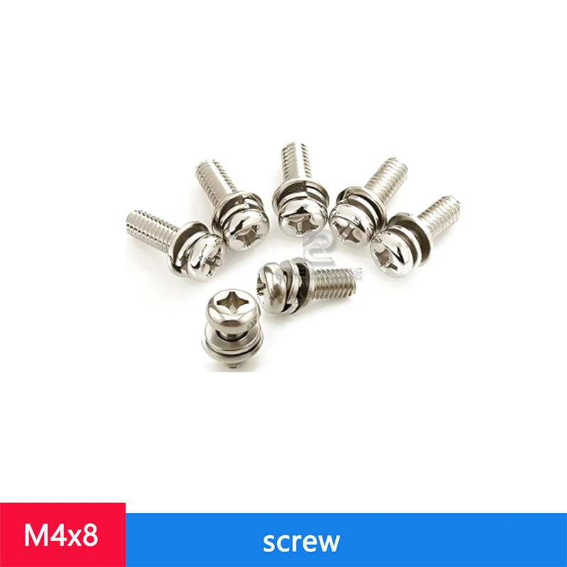 500Pcs/Lot M4*8 Phi…