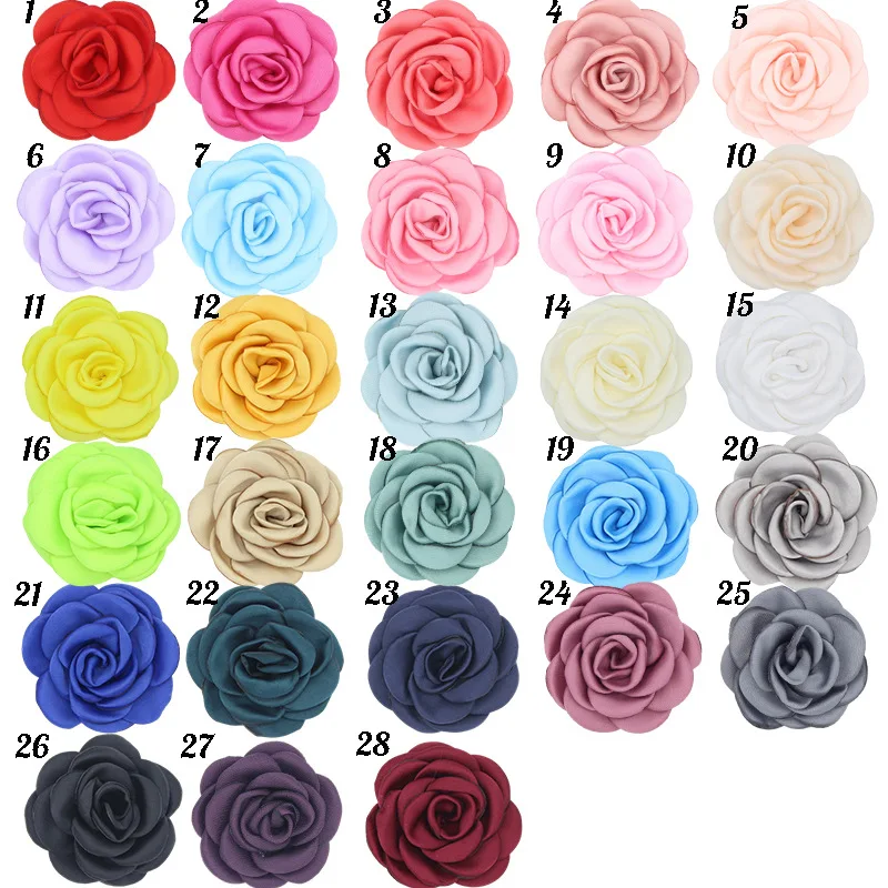 5pcs 5.5cm Silk Artificial Rose Flower Heads Decorative Flowers for Wedding Home Party Decoration Mini DIY Fake Flower Wall