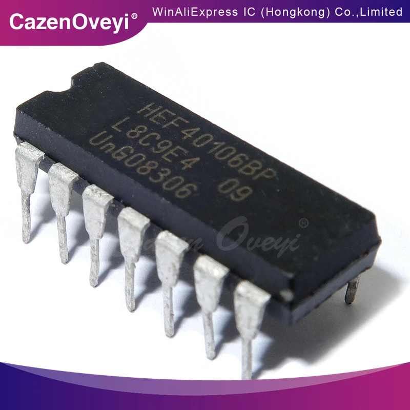 10 peças HEF40106BP HEF40106 DIP-14