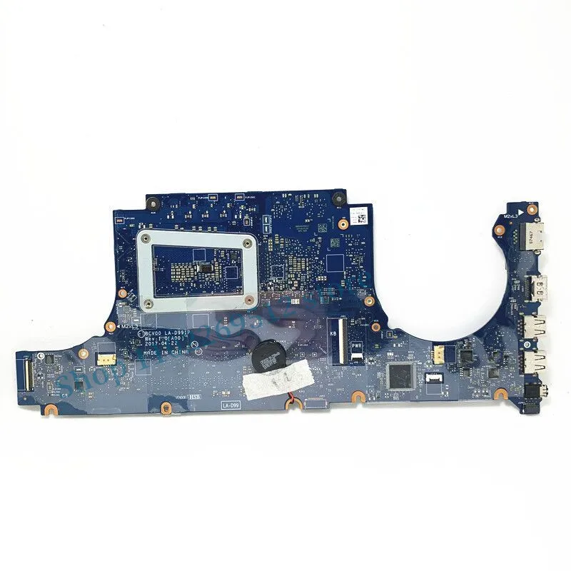 CN-0RJ4MM 0RJ4MM RJ4MM With SR2FP I5-6300HQ CPU Mainboard For Dell 7566 Laptop Motherboard N16P-GX-A2 BCV00 LA-D991P 100% Tested