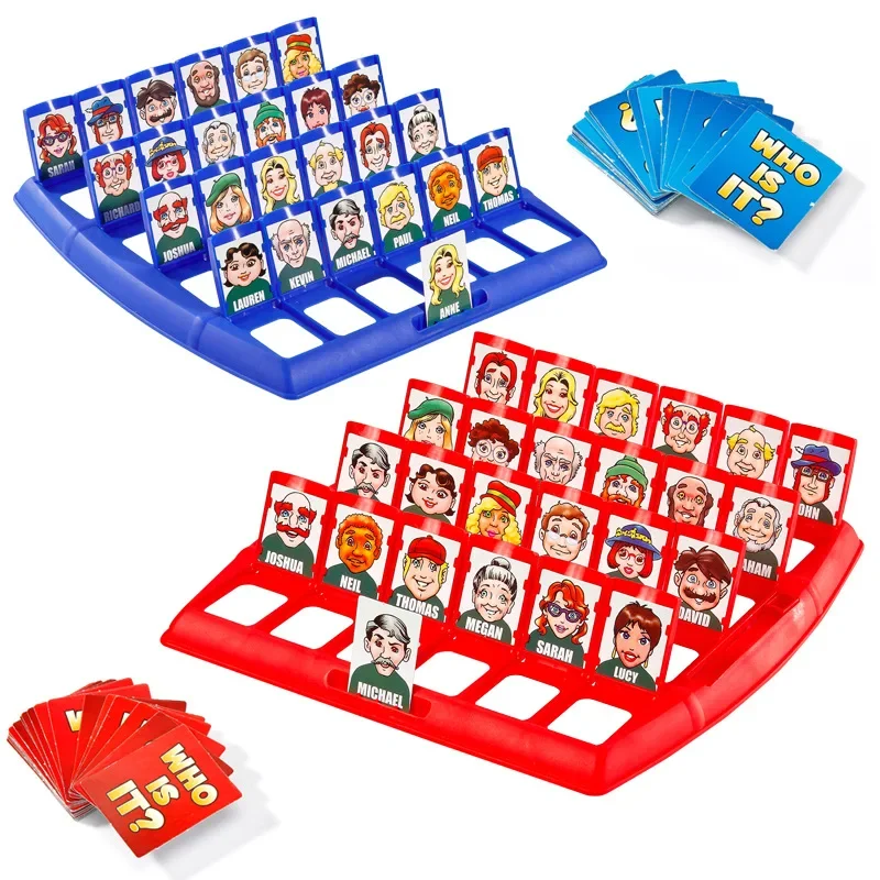 Guess Who I Am Board Game Parent-child Interaction Toy Logical Reasoning Children\'s Puzzle Guess Me You My Character Chessboard