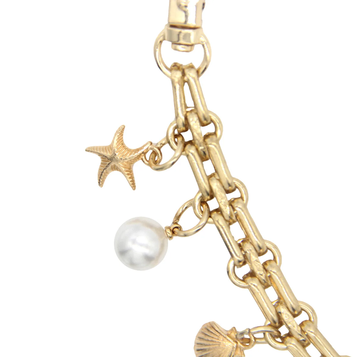 Five Pointed Star Bag Charm for Women Bag Durable Fashion Gift Beautiful Pearl Geometric Star Pin Decoration Bag Accessories