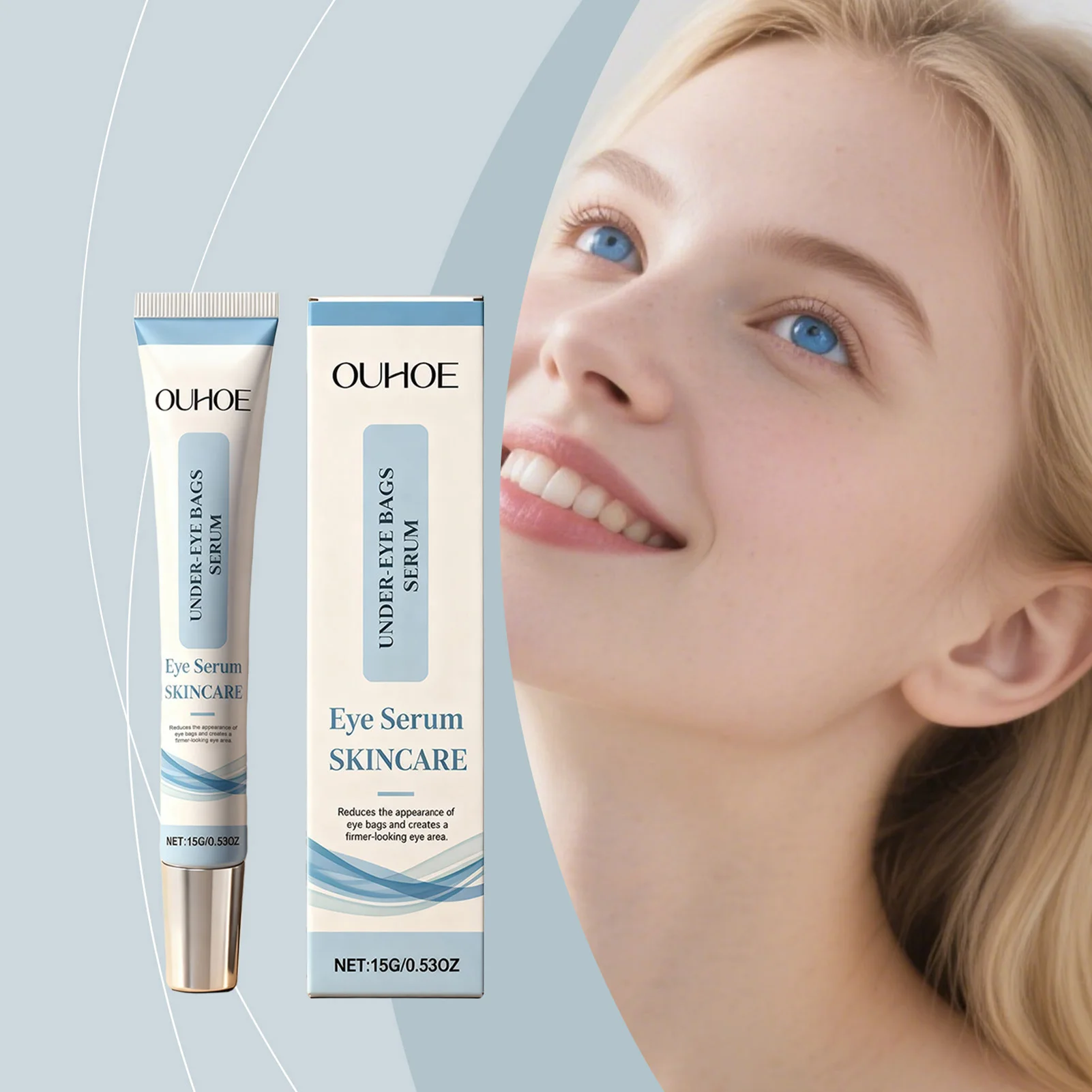 

15 г сыворотка для глаз от темных кругов, морщин, антивозрастной крем для глаз, лечение глаз от тонких линий для чувствительной кожи