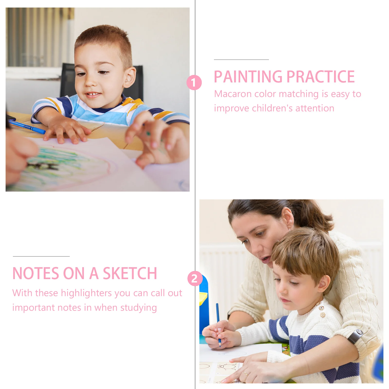 

10pcs Highlighters Colorful Fluorescent Pens Popsicle-Shaped Leak- Office Supplies Back To School Gift For Students