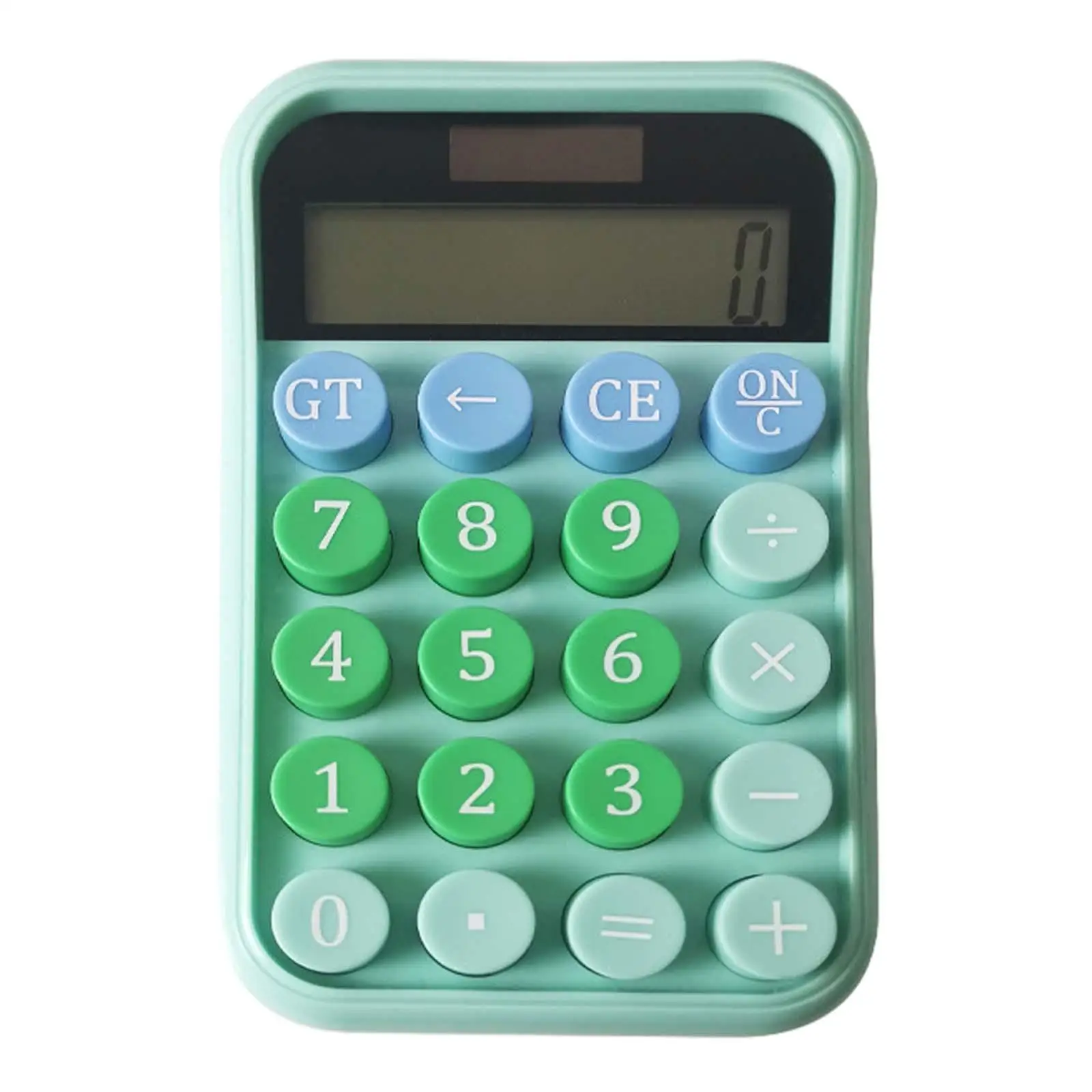 Solar Calculator Large Display Small Cute Calculator for Home Kids Office