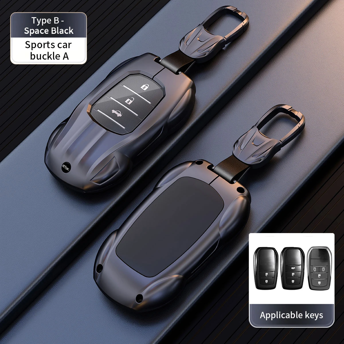 For Hilux Yaris  Rav4 CHR Revo Auris Innova Highlander Venza Fortuner Key Fob Protector Key Case Cover Corolla