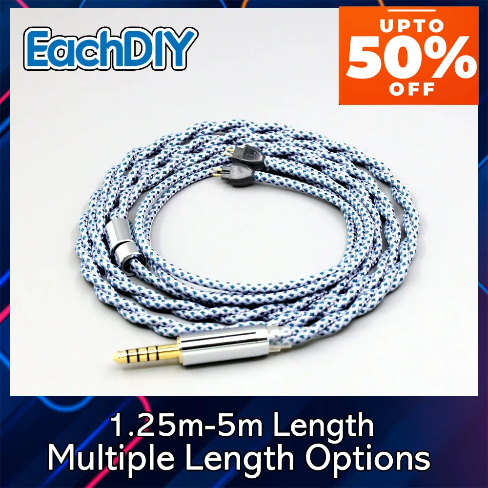 

Кабель для наушников Mix Graphene из чистого серебра 99% для HiFiMan RE2000, с диафрагмой Topology, динамическим драйвером, экранированием OCC 8664