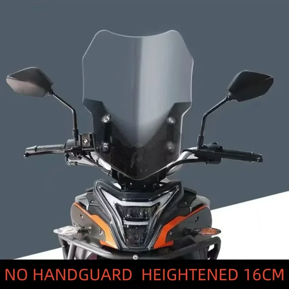 Motorcycle for Voge 300DS DS300 special front windshield heightened wind deflector windproof suitable for VOGE 300DS