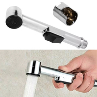 Hose Sprayer Hygienic Set Shower Spray Stainless Steel Toilet Bidet Bracket Douche Hand Held Head 1set