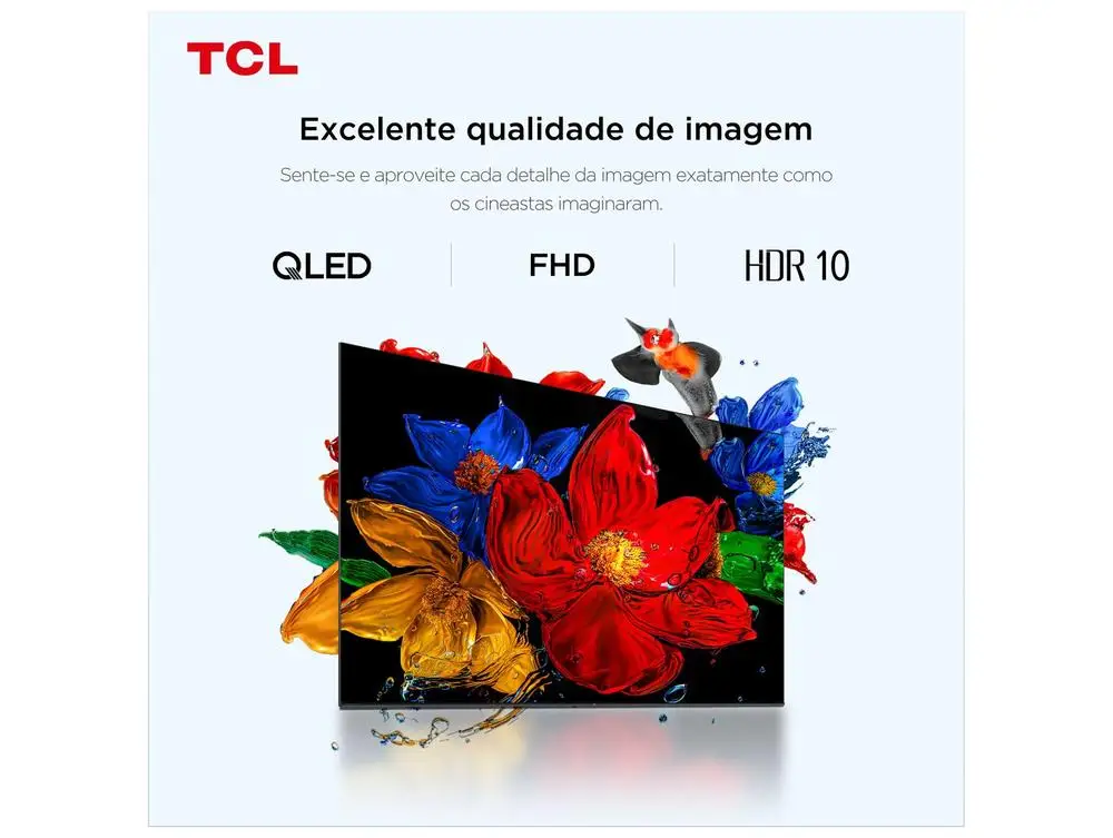 تلفزيون ذكي 32 بوصة TCL Full HD QLED 35S5K Google TV 2 HDMI