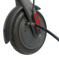 1pc Electric Scooter Extended Gas Nozzle Valve Adapter Air Pump Extended Nozzle Hose For-Xiaomi Electric Scooter Accessies